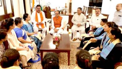 Special Olympic 2023 : मुख्यमंत्री शिवराज चौहान से स्पेशल ओलंपिक में जा रहे दिव्यांग खिलाड़ियों ने की भेंट Special Olympic 2023 : मुख्यमंत्री शिवराज चौहान से स्पेशल ओलंपिक में जा रहे दिव्यांग खिलाड़ियों ने की भेंट